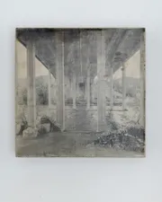 Ansicht der Ausstellung Strukturen des Fließens